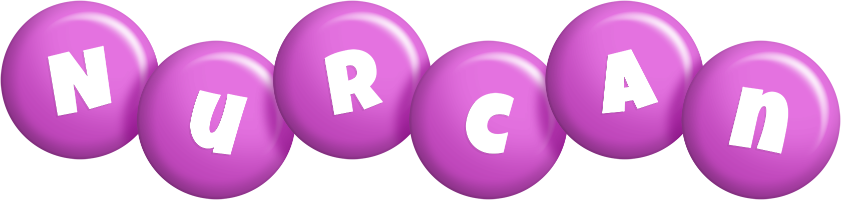 Nurcan candy-purple logo