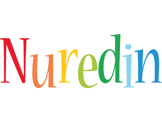 Nuredin birthday logo