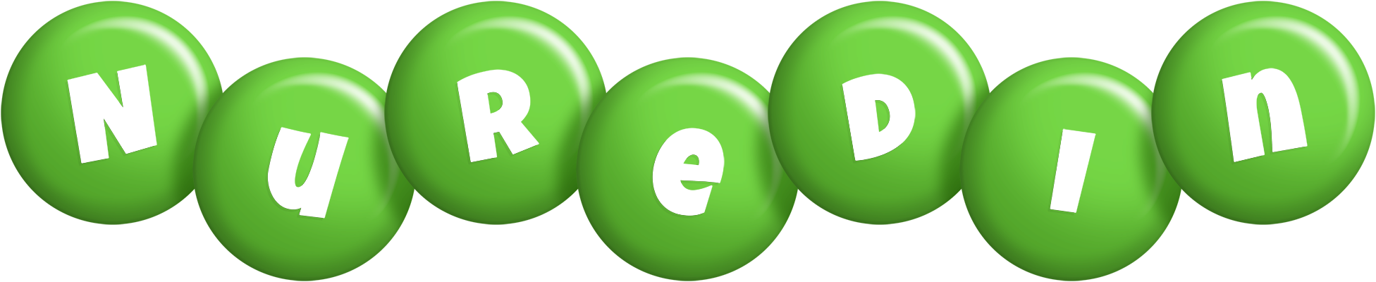 Nuredin candy-green logo