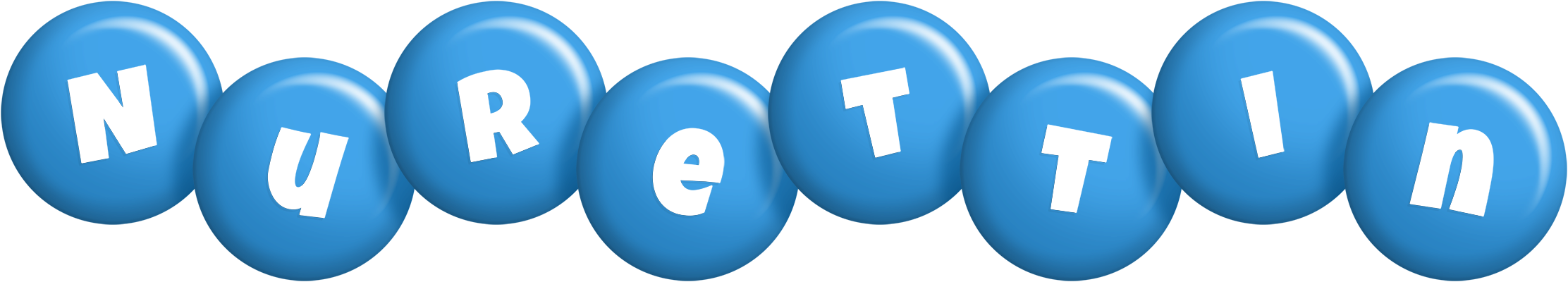 Nurettin candy-blue logo