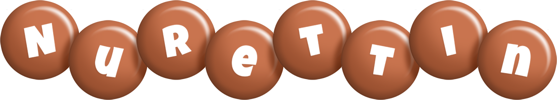 Nurettin candy-brown logo