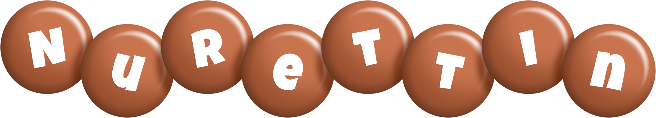 Nurettin candy-brown logo
