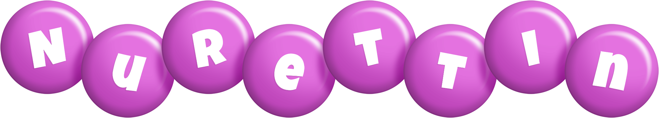 Nurettin candy-purple logo