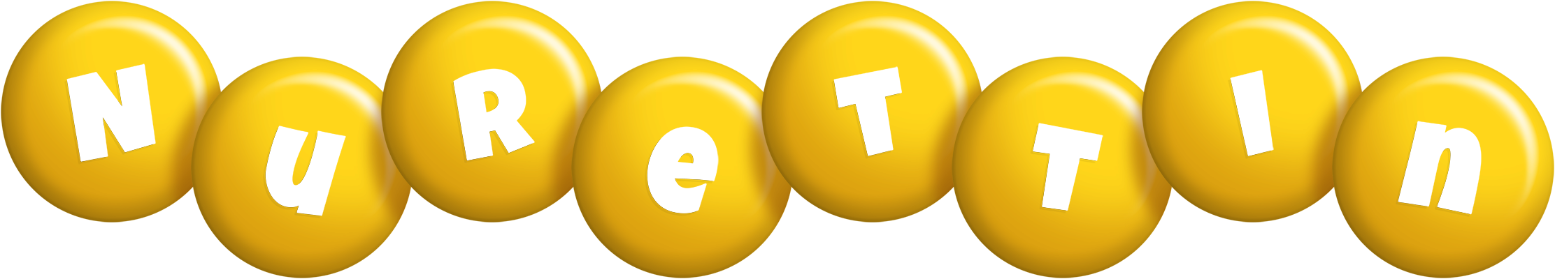 Nurettin candy-yellow logo
