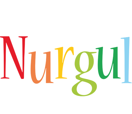 Nurgul birthday logo