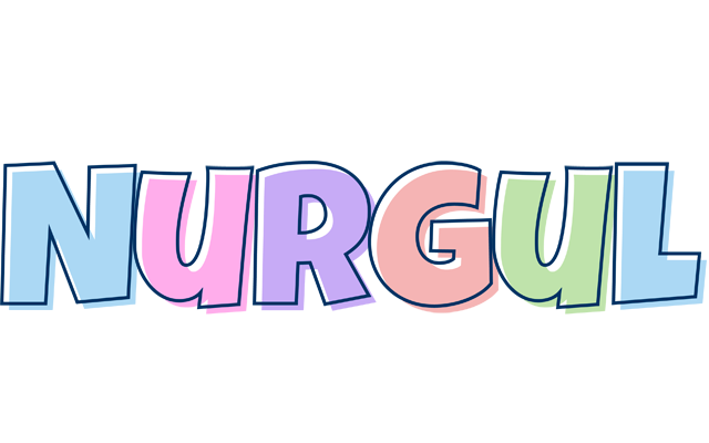 Nurgul pastel logo