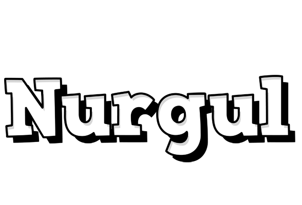 Nurgul snowing logo