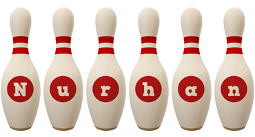 Nurhan bowling-pin logo