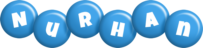 Nurhan candy-blue logo