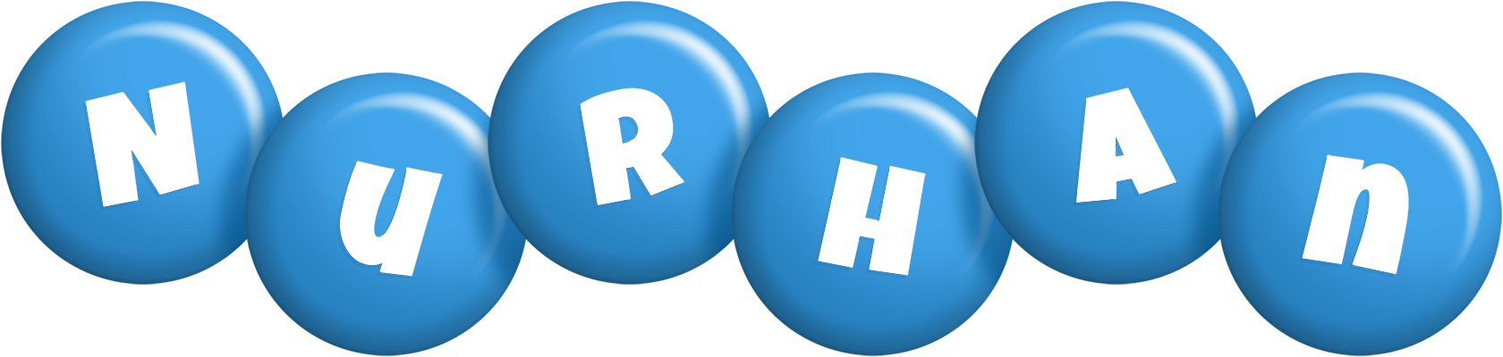 Nurhan candy-blue logo