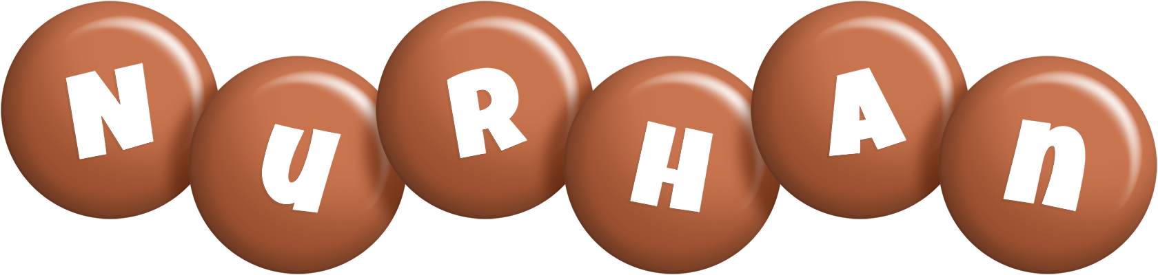 Nurhan candy-brown logo