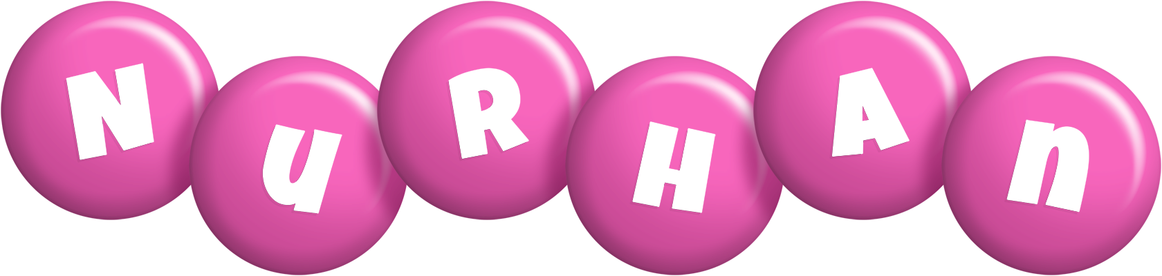 Nurhan candy-pink logo