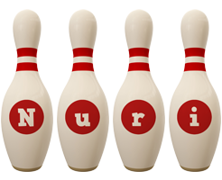 Nuri bowling-pin logo