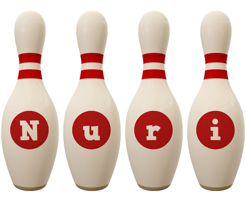 Nuri bowling-pin logo