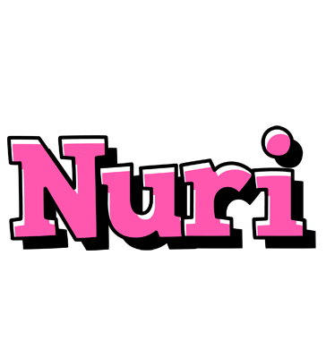 Nuri girlish logo
