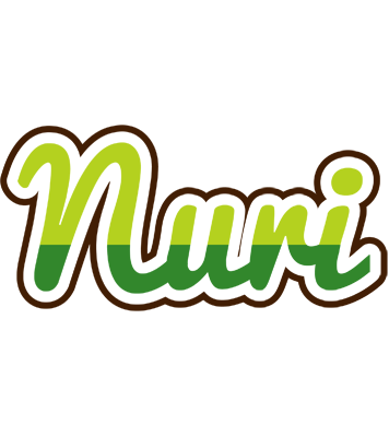 Nuri golfing logo