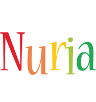 Nuria birthday logo