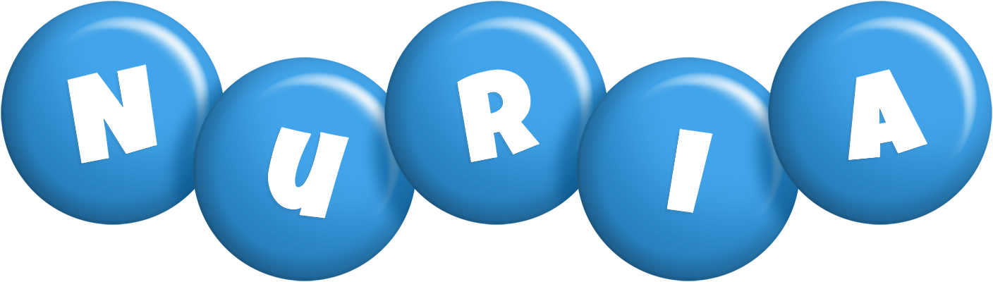 Nuria candy-blue logo