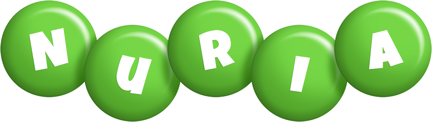 Nuria candy-green logo