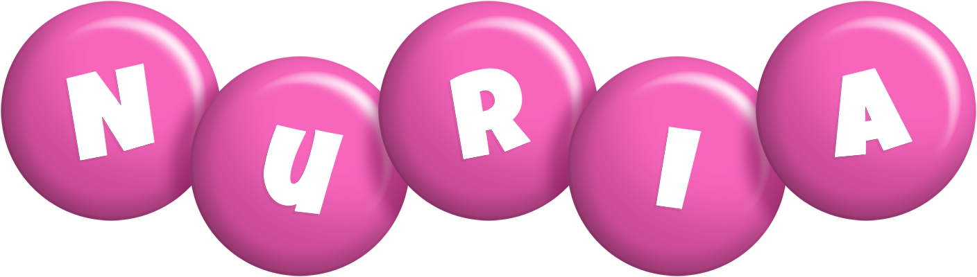 Nuria candy-pink logo