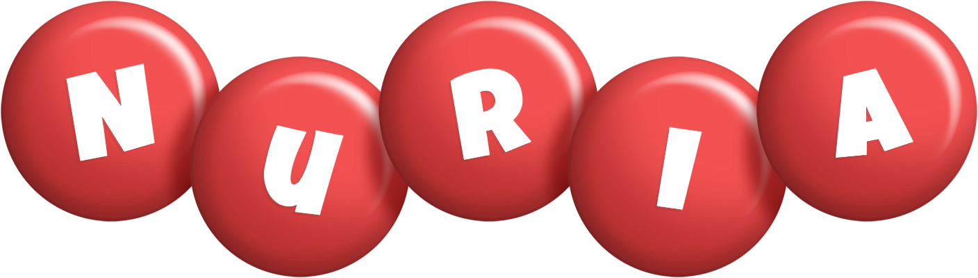 Nuria candy-red logo