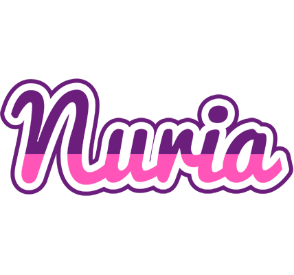 Nuria cheerful logo