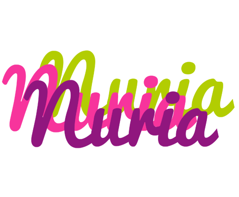 Nuria flowers logo