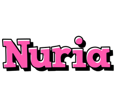 Nuria girlish logo