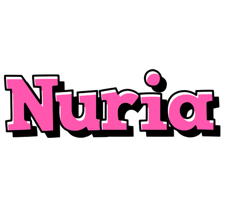 Nuria girlish logo