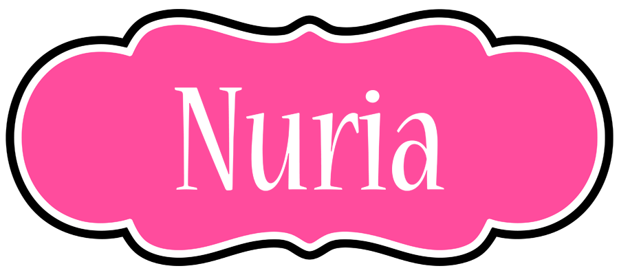 Nuria invitation logo