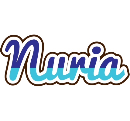 Nuria raining logo