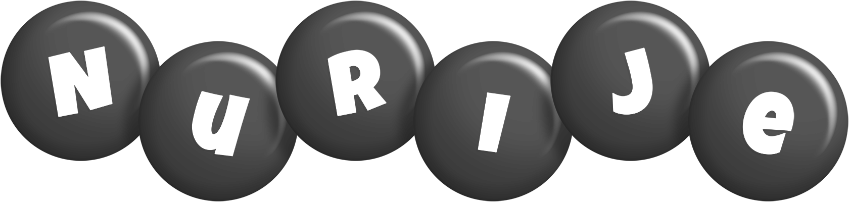 Nurije candy-black logo