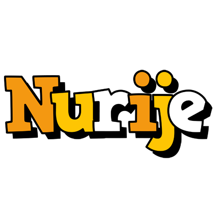Nurije cartoon logo