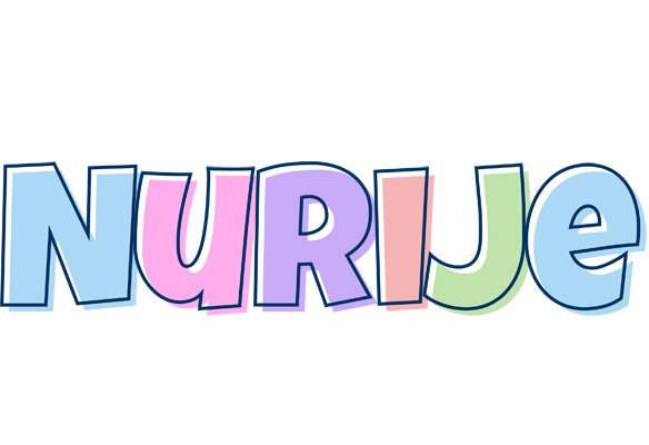 Nurije pastel logo