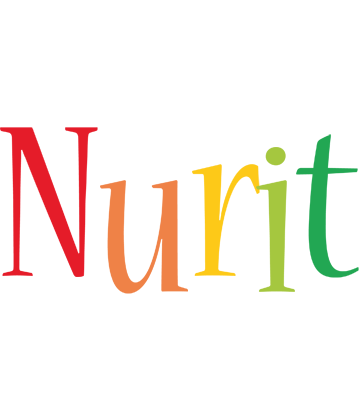 Nurit birthday logo