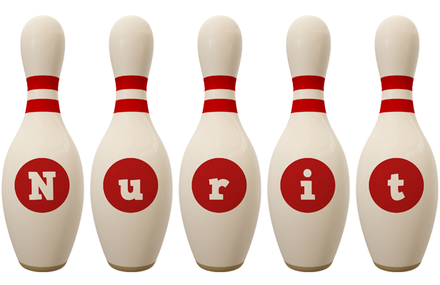 Nurit bowling-pin logo