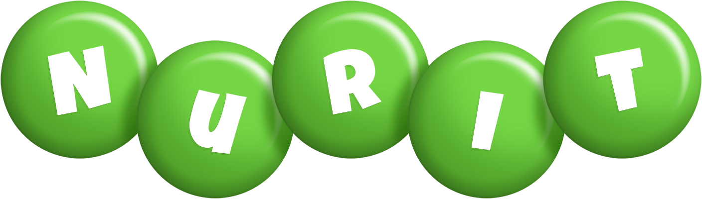 Nurit candy-green logo