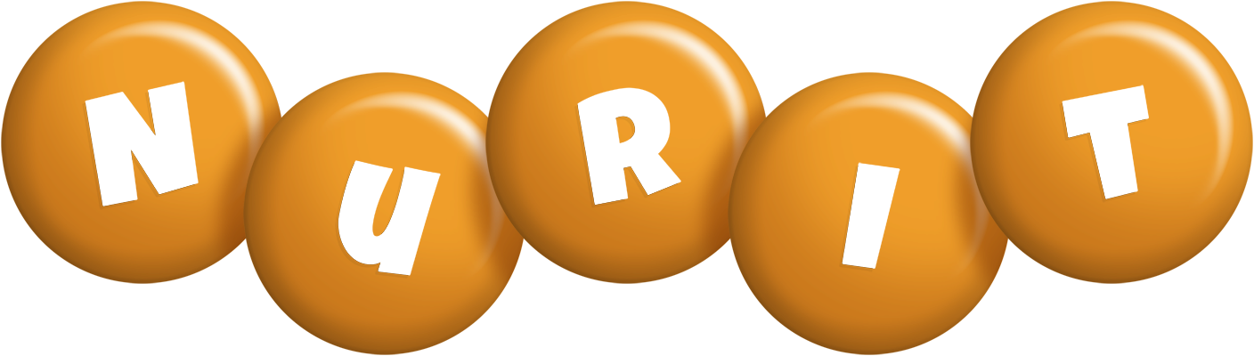 Nurit candy-orange logo
