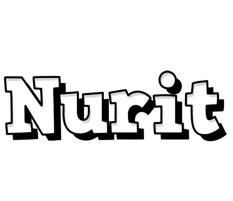 Nurit snowing logo