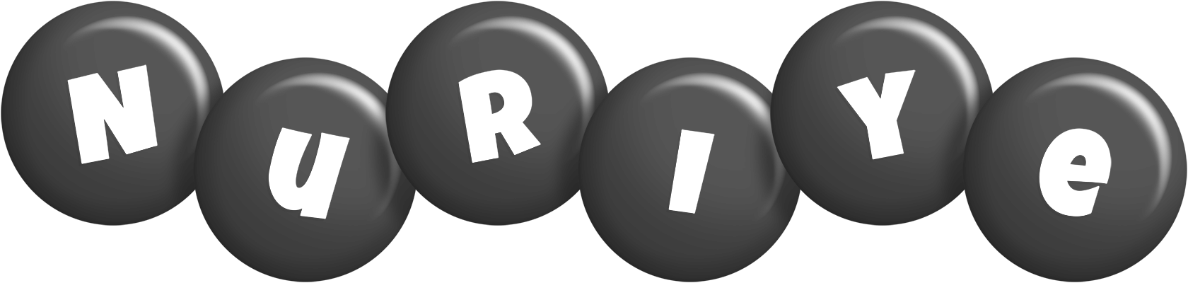 Nuriye candy-black logo