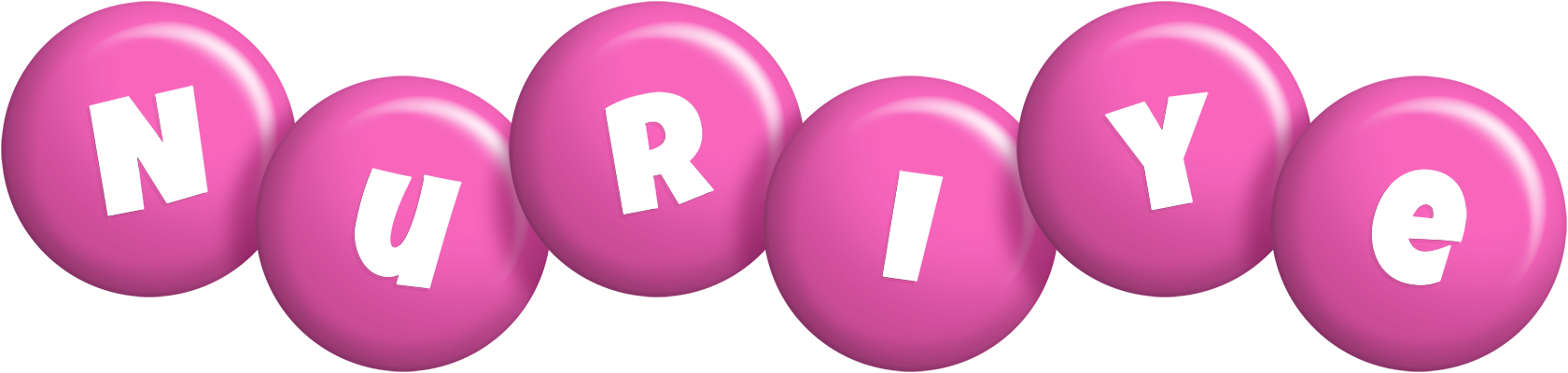 Nuriye candy-pink logo