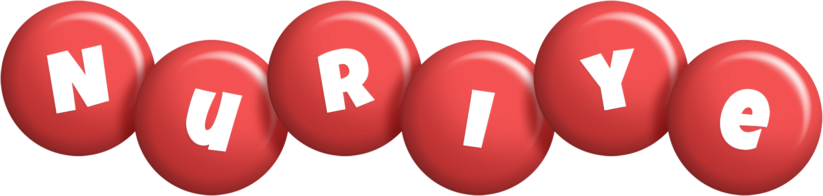 Nuriye candy-red logo