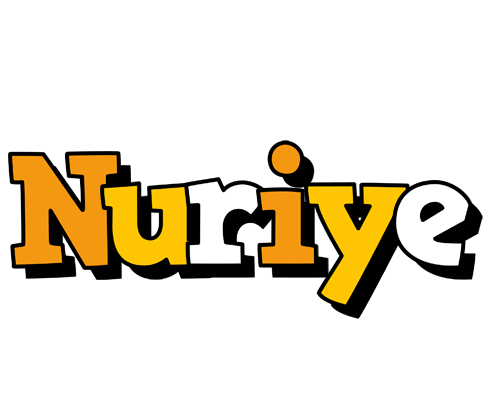 Nuriye cartoon logo
