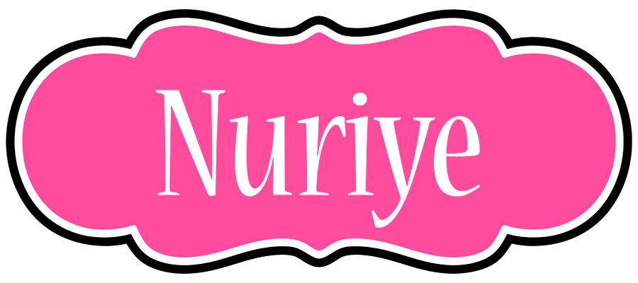 Nuriye invitation logo
