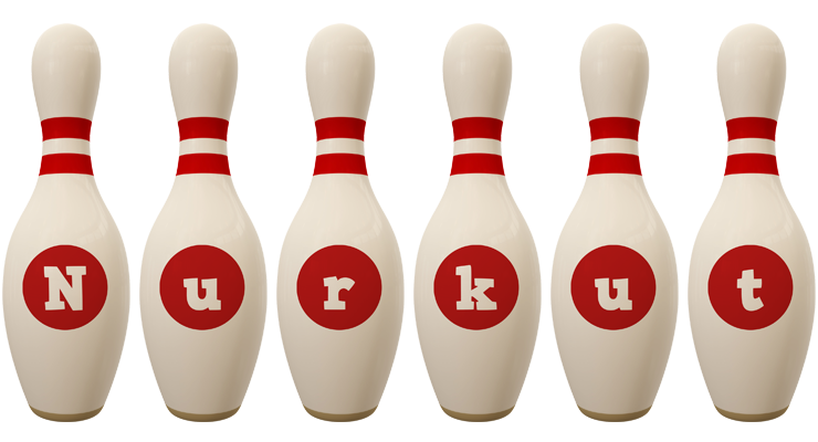Nurkut bowling-pin logo