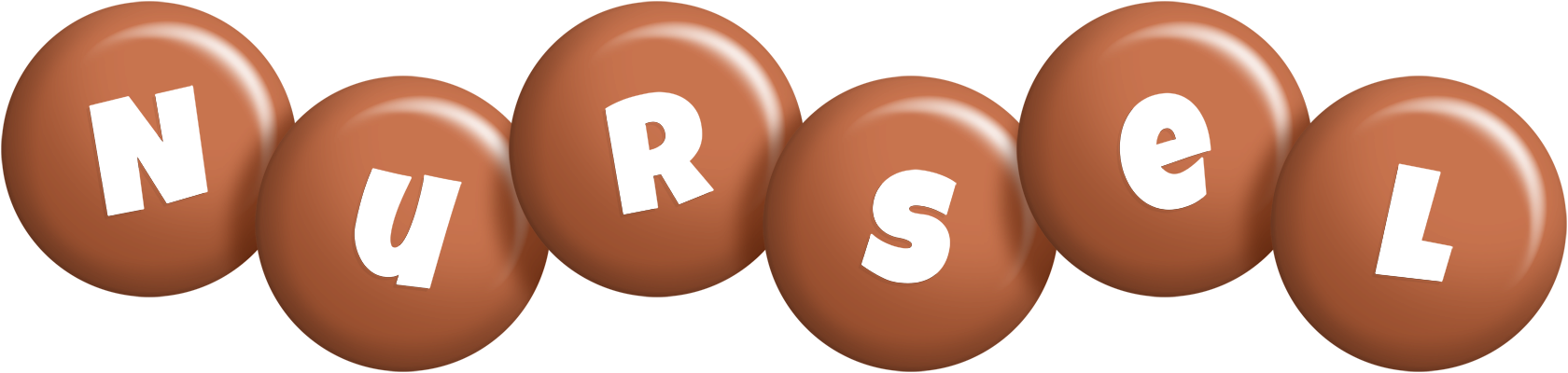 Nursel candy-brown logo