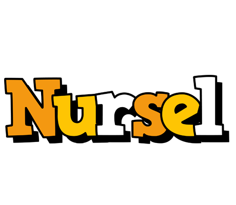 Nursel cartoon logo