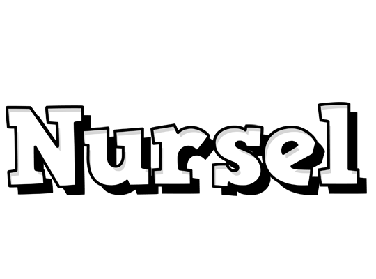 Nursel snowing logo