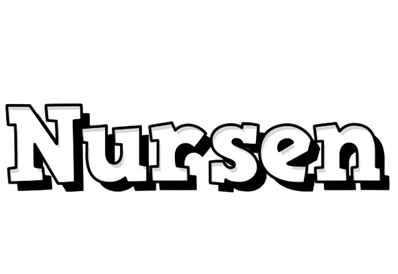 Nursen snowing logo