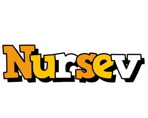Nursev cartoon logo